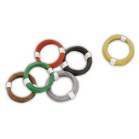 Busch Micro draad kabel 0.05mm2 groen 10 meter