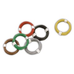 Busch Micro draad kabel 0.05mm2 grijs 10 meter
