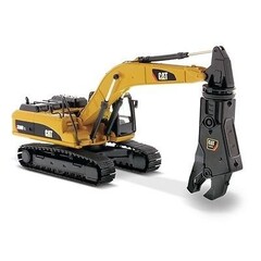 Diecast Masters CAT 330D L rupskraan met schaar (1:50)