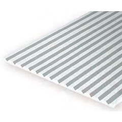 Evergreen Polystyreen plaat V groef 1,5 mm D 0,50 mm (15 x 30cm)