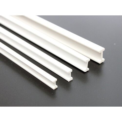 Evergreen I profiel A 1,3 mm x B 2 mm kunststofprofiel 35 cm (4 stuks)