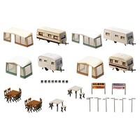 Faller Camping en caravan set (1:87)