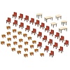 Faller Tafels en stoelen set 55 delig (1:87)