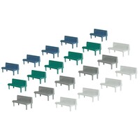 Faller Bankjes set 20 stuks (1:87)