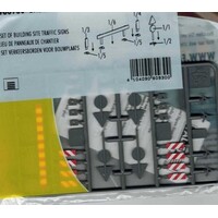 Faller Verkeersborden voor bouwplaats 27 delig (1:87)