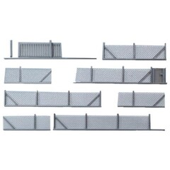 Faller Industrie hekwerk met poort 101cm