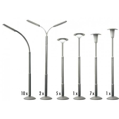 Faller Straatlantaarn set 26 stuks (1:87)