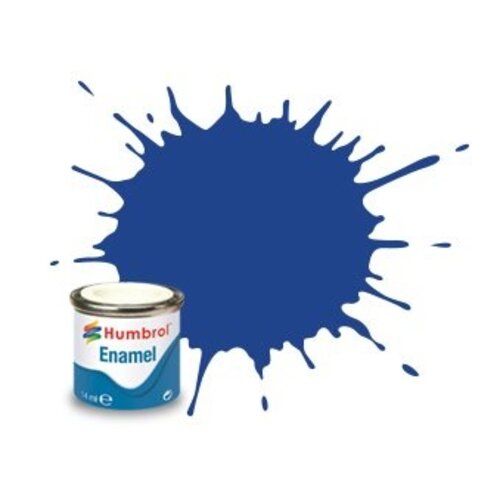 Humbrol Humbrol nr 025 Blauw Mat (14ml)