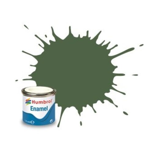 Humbrol Humbrol nr 117 US Licht Groen Mat (14ml)