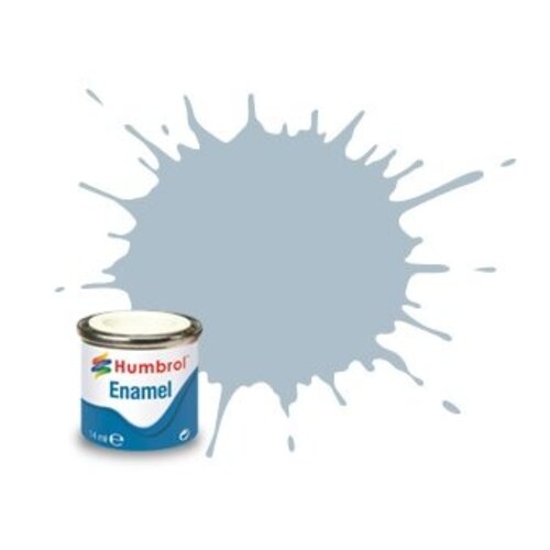 Humbrol Humbrol nr 127 US Ghost Grijs Zijdeglans (14ml)
