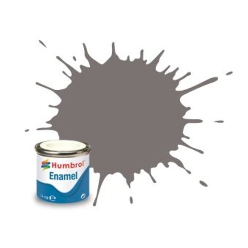 Humbrol nr 156 Donker Camouflage Grijs Zijdeglans (14ml)