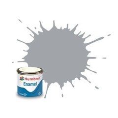 Humbrol nr 166 Licht Aircraft Grijs Zijdeglans (14ml)