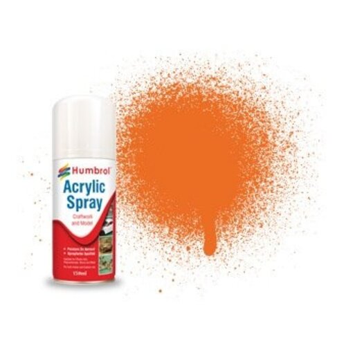 Humbrol Humbrol spray nr 018 Oranje (150ml)