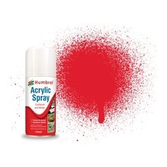 Humbrol spray nr 19 Rood (150ml)