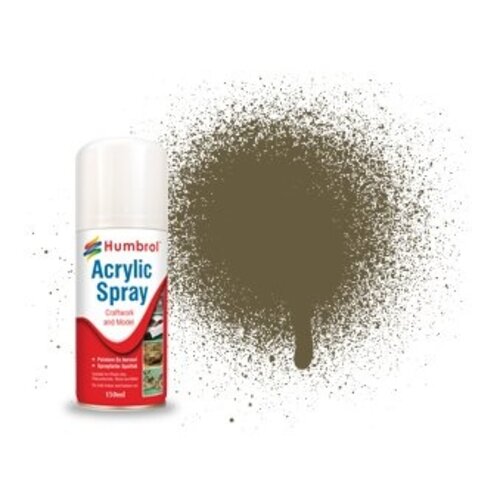 Humbrol spray nr 86 licht olijf (150ml)