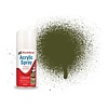 Humbrol spray nr 155 olijf groen mat spuitverf (150ml)