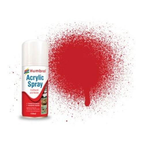 Humbrol spray nr 220 Italian Red (150ml)