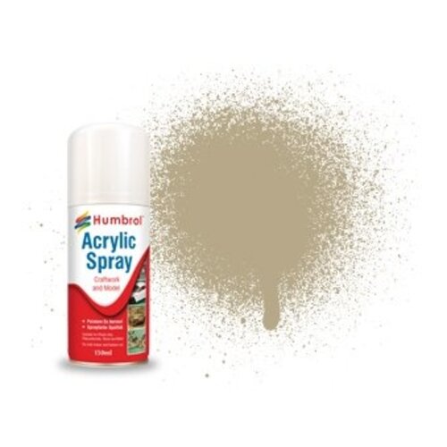 Humbrol spray nr 237 Desert Tan spuitverf (150ml)