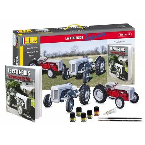 Heller Ferguson TE20 & Ferguson FF30 tractor Bouwdoos set (1:24)