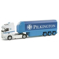 Herpa Scania R met Glastransporter "Nijman Pilkington" (1:87)