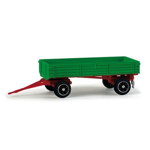 Herpa Landbouwaanhanger 2 assig groen (1:87)