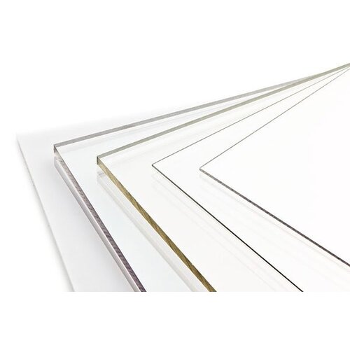 Bayer Polyester Vivak plaat transparant 0,5 mm (25 x 50cm)