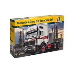 Italeri Mercedes Benz SK Eurocab 6x4 bouwdoos (1:24)