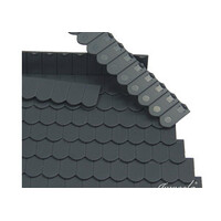 Juweela Dakpannen beverstaart antractiet 18 x 12 stuks (1:32)