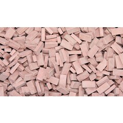 Juweela Bakstenen middel rood 1:32 (2000 stuks)