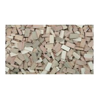 Juweela Bakstenen terracotta mix 1:32 (2000 stuks)