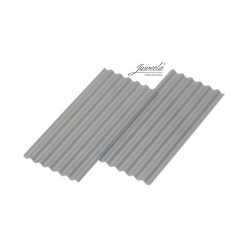 Juweela Golfplaten grijs (15 stuks)