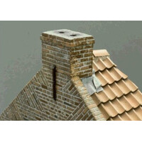 Juweela Dakpannen oud rood 280 stuks (1:32)