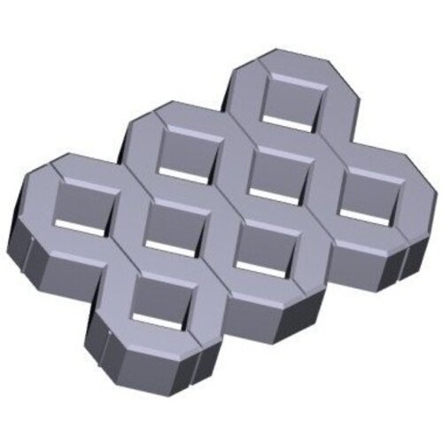 Juweela Grassteen grijs 50 stuks (1:32)