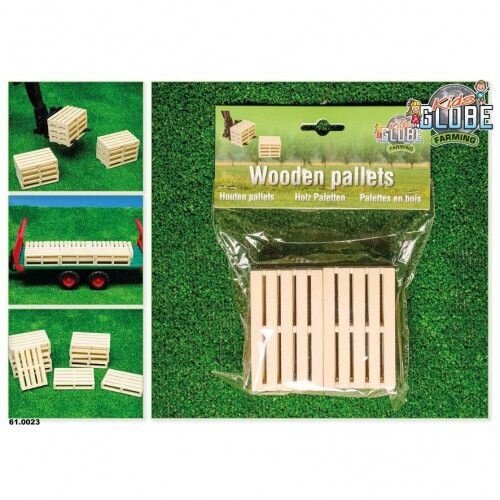 Kids Globe Houten pallets 6 stuks (1:16)