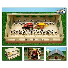 Kids Globe Houten ligboxenstal (1:32)