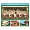Kids Globe Houten paardenstal (1:32)