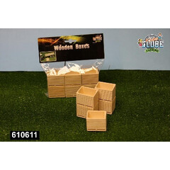 Kids Globe Aardappelkisten hout 6 stuks (1:32)