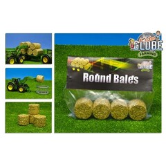 Kids Globe Grote ronde balen 4 stuks (1:32)