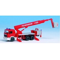 Kibri MAN met Ruthmann hoogwerker Feuerwehr brandweerwagen (1:87)