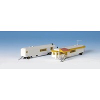 Kibri Woonwagens Stork 2 stuks