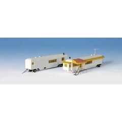 Kibri Woonwagens Stork 2 stuks (1:87)