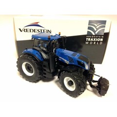Marge Models New Holland T8.435 tractor blauw Vredestein (1:32)