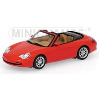 Minichamps Porsche 911 Cabriolet rood - 2001