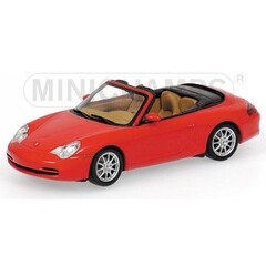 Minichamps Porsche 911 Cabriolet rood - 2001