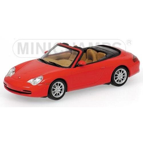 Minichamps Porsche 911 Cabriolet rood - 2001