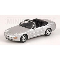 Minichamps Porsche 968 Cabriolet zilver - 1994