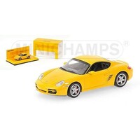 Minichamps Porsche Cayman S geel - 2005 (1:43)