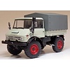 Weise Toys Weise Toys - Unimog 406 met huif grijs (1:32)