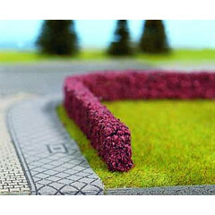 Noch Modelhaag rood 15x8 mm 2 stuks