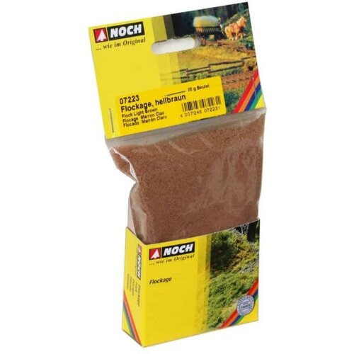 Noch Flocage licht bruin (20gr)
